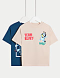 Tričko Bluey™ z&nbsp;čisté bavlny, 2 ks (2–8&nbsp;let)