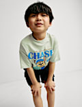 Cotton Rich PAW Patrol™ T-Shirt (2-8 Yrs)