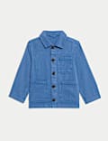 Cotton Blend Utility Shacket (2-8 Yrs)