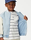 Denim Bomber Jacket (2-8 Yrs)