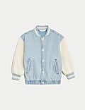 Denim Bomber Jacket (2-8 Yrs)