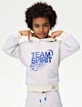 Cotton Rich Team Spirit Hoodie (2-16 Yrs)