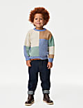 Patchwork Knitted Jumper (2-8 Yrs)