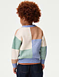 Patchwork Knitted Jumper (2-8 Yrs)