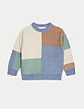 Patchwork Knitted Jumper (2-8 Yrs)