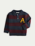 Striped Knitted Rugby Jumper (2-10 Yrs)