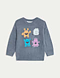 Monster Knitted Jumper (2-8 Yrs)