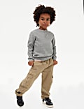 Pull en maille Henley (jusqu’au 8&nbsp;ans)