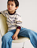 Jeans denim informales cargo (2-8 a&ntilde;os)