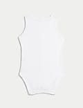 7er-Pack ärmellose Bodys aus reiner Baumwolle (2,3 kg – 3 J.)