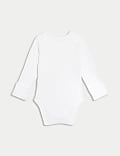 7pk Pure Cotton Long Sleeve Bodysuits (5lbs-3 Yrs)