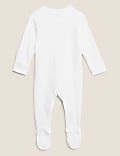 5pk Pure Cotton Sleepsuits (5lbs-3 Yrs)