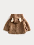 Borg Bunny Ears Jacket (0-12 Mths)