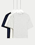 3pk Adaptive Pure Cotton T-Shirts (2-16 Yrs)