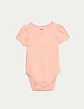 5pk Pure Cotton Pointelle Bodysuits (6½lbs-3 Yrs)