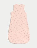 Pure Cotton Peach 1.0 Tog Sleeping Bag (0-36 Mths)