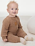 Fleece Bear Face Sleepsuit (7lbs-3 Yrs)