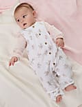2pc Pure Cotton Floral Outfit (7lbs - 1 Yrs)