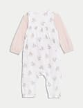 2pc Pure Cotton Floral Outfit (7lbs - 1 Yrs)