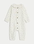 Pure Cotton Floral All in One (0-12 Mths)