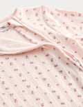 3pk Pure Cotton Floral Sleepsuits (0-3 Yrs)