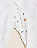 3pk Pure Cotton Printed Sleepsuits (5lbs-3 Yrs)