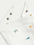 5pk Pure Cotton Assorted Dribble Bibs