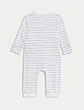 2pk Pure Cotton Dinosaur Sleepsuits (6½lbs-3Yrs)
