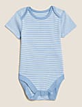 7pk Pure Cotton Bodysuits (5lbs-3 Yrs)