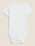 7pk Pure Cotton Bodysuits (5lbs-3 Yrs)