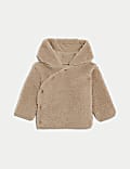 Chaqueta con capucha de borreguito (7&nbsp;lbs-1&nbsp;año)