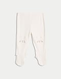 Ensemble 3 pièces en coton à motif lapin (3,2 kg-12 mois)