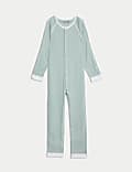 2pk Adaptive Pure Cotton Sleepsuits (7lbs-16 Yrs)