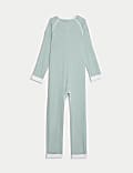 2pk Adaptive Pure Cotton Sleepsuits (7lbs-16 Yrs)