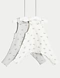 2pk Hip Dysplasia Cotton Rich Dungarees (7lbs-1 Yrs)