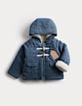 Paddington™ Borg Lined Cord Duffle Jacket (0-12 Mths)