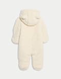 Borg Zip Pramsuit (0-12 Mths)