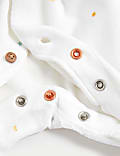 Cotton Rich Velour Stars Sleepsuit (7lbs-1 Yrs)