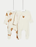 Pure Cotton Sleepsuit (6½lbs-3 Yrs)