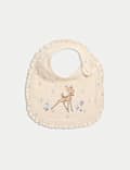 3pc Pure Cotton Bambi™ Outfit and Bib (7lbs-9 Mths)