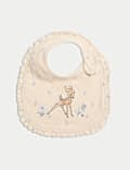 3pc Pure Cotton Bambi™ Outfit and Bib (7lbs-9 Mths)