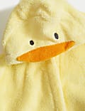 Pure Cotton Premature Duck Hooded Robe (7lbs-3 Yrs)