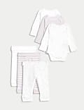 3pk Pure Cotton Outfits (6½lbs-3 Yrs)