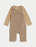 2pc Borg Teddy Outfit (7lbs - 1 Yrs)