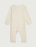 2pk Pure Cotton Bear Sleepsuits (6½lbs-3 Yrs)