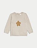 2pc Cotton Rich Knitted Star Outfit (7lbs-1 Yrs)