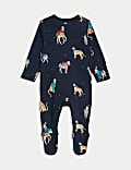 Turbulette Family Christmas enfant à motif animal (jusqu’au 3 ans)