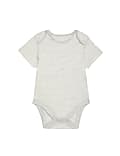 7pk Pure Cotton Dog & Striped Bodysuits (5lbs-3 Yrs)