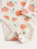 3pc Cotton Rich Pumpkin Outfit (7lbs-24 Mths)