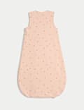 Gigoteuse 100 % coton à pois, indice de chaleur de 2,5 (jusqu’au 36 mois)